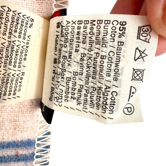 David Fussenegger Cotton Monkey Blanket 27.5" x 34" Made In Austria NWT - Picture 7 of 11